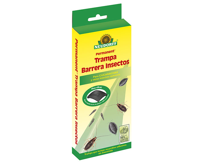 Trampa barrera de insectos con cola adhesiva y sin insecticida 